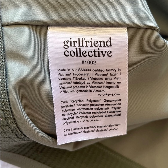 Girlfriend Collective Ribbed Tommy Bra & Paloma Racerback Bra Bundle, Women's 4X - Picture 9 of 9